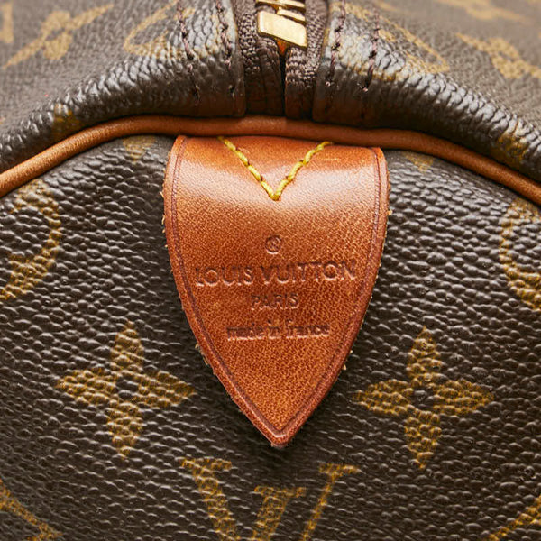 ルイ ヴィトン モノグラム キーポル50 ボストンバッグ M41426 ブラウン PVC レザー レディース LOUIS VUITTON 【中古】