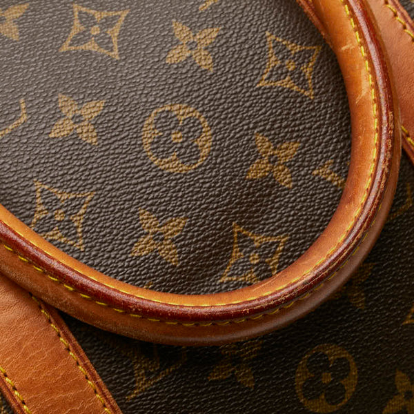 ルイ ヴィトン モノグラム キーポル50 ボストンバッグ M41426 ブラウン PVC レザー レディース LOUIS VUITTON 【中古】