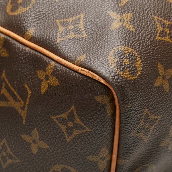 ルイ ヴィトン モノグラム キーポル50 ボストンバッグ M41426 ブラウン PVC レザー レディース LOUIS VUITTON 【中古】