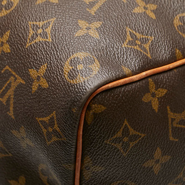 ルイ ヴィトン モノグラム キーポル50 ボストンバッグ M41426 ブラウン PVC レザー レディース LOUIS VUITTON 【中古】