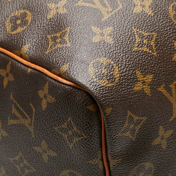 ルイ ヴィトン モノグラム キーポル50 ボストンバッグ M41426 ブラウン PVC レザー レディース LOUIS VUITTON 【中古】