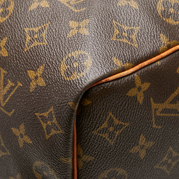 ルイ ヴィトン モノグラム キーポル50 ボストンバッグ M41426 ブラウン PVC レザー レディース LOUIS VUITTON 【中古】