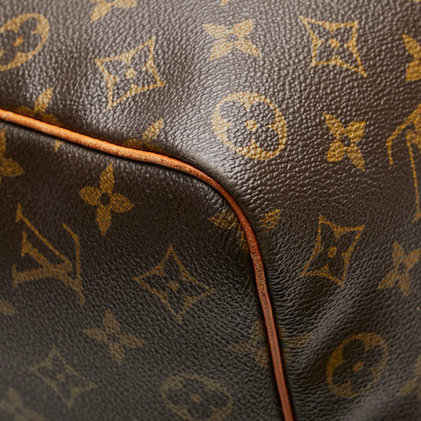 ルイ ヴィトン モノグラム キーポル50 ボストンバッグ M41426 ブラウン PVC レザー レディース LOUIS VUITTON 【中古】
