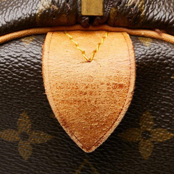 ルイ ヴィトン モノグラム キーポル55 ボストンバッグ M41424 ブラウン PVC レザー レディース LOUIS VUITTON 【中古】