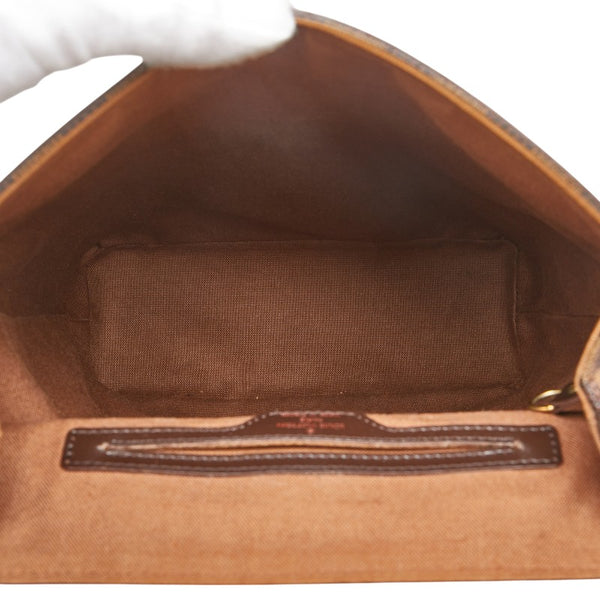 ルイ ヴィトン ダミエ ソーホー リュック バックパック N51132 ブラウン PVC レザー レディース LOUIS VUITTON 【中古】