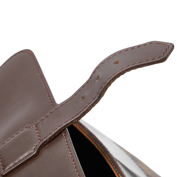 ルイ ヴィトン ダミエ ソーホー リュック バックパック N51132 ブラウン PVC レザー レディース LOUIS VUITTON 【中古】