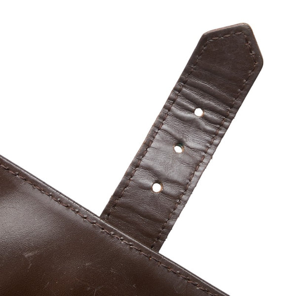 ルイ ヴィトン ダミエ ソーホー リュック バックパック N51132 ブラウン PVC レザー レディース LOUIS VUITTON 【中古】