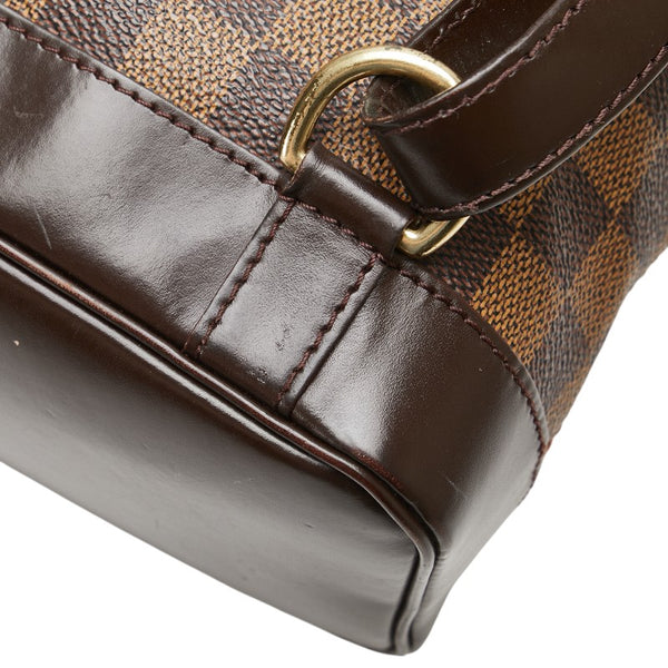 ルイ ヴィトン ダミエ ソーホー リュック バックパック N51132 ブラウン PVC レザー レディース LOUIS VUITTON 【中古】