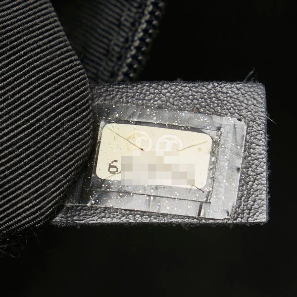 シャネル ワイルドステッチ ココマーク ハンドバッグ ブラック レザー レディース CHANEL 【中古】