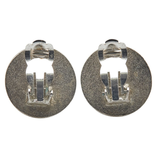 シャネル ココマーク ラウンド イヤリング シルバー メタル レディース CHANEL 【中古】