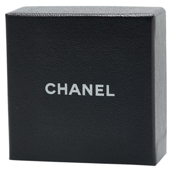 シャネル ココマーク ラウンド イヤリング シルバー メタル レディース CHANEL 【中古】