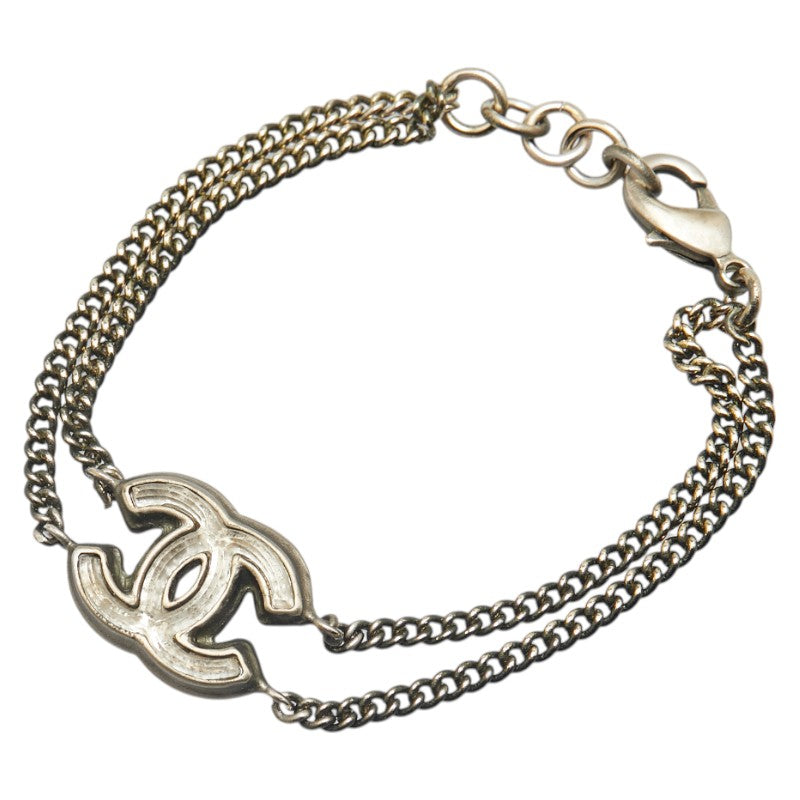 シャネル ココマーク ブレスレット シルバー メタル レディース CHANEL 【中古】