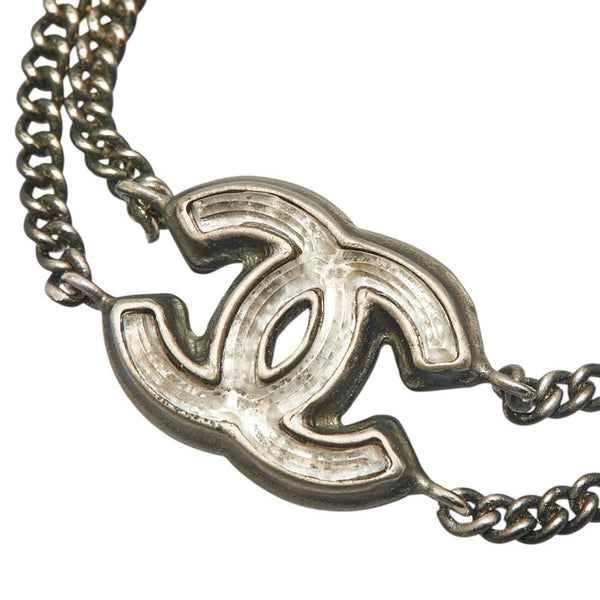 シャネル ココマーク ブレスレット シルバー メタル レディース CHANEL 【中古】
