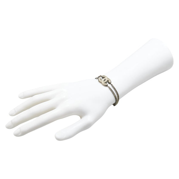 シャネル ココマーク ブレスレット シルバー メタル レディース CHANEL 【中古】