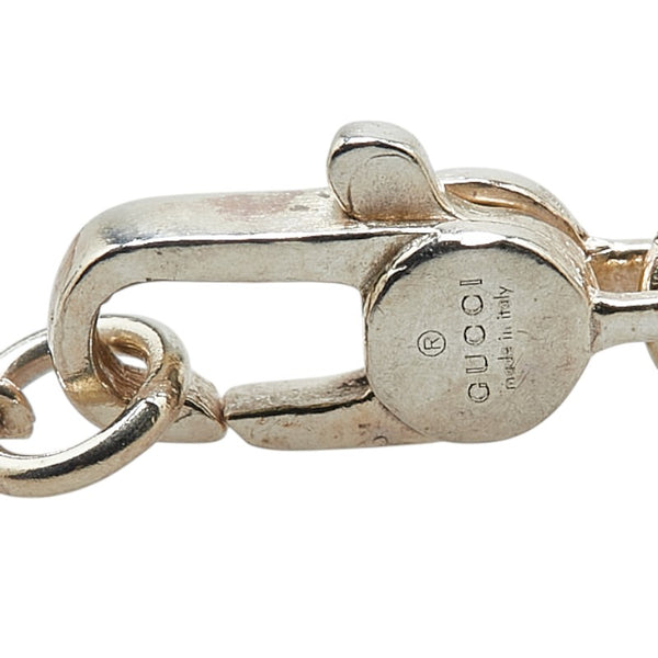 グッチ ノットハート ネックレス SV925 シルバー レディース GUCCI 【中古】