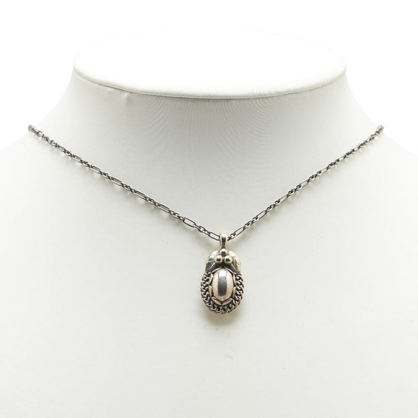 ジョージジェンセン 1992 イヤー ネックレス SV925 シルバー レディース Georg Jensen 【中古】