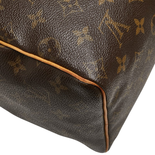 ルイ ヴィトン モノグラム スピーディ25 ミニボストンバッグ ハンドバッグ M41528 ブラウン PVC レザー レディース LOUIS VUITTON 【中古】