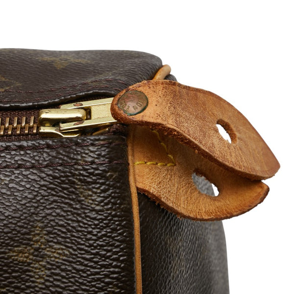 ルイ ヴィトン モノグラム スピーディ25 ミニボストンバッグ ハンドバッグ M41528 ブラウン PVC レザー レディース LOUIS VUITTON 【中古】