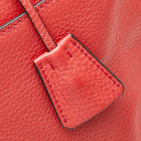 プラダ ハンドバッグ ショルダーバッグ 2WAY BR5034 レッド レザー レディース PRADA 【中古】
