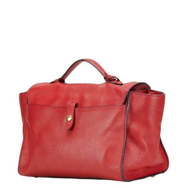 プラダ ハンドバッグ ショルダーバッグ 2WAY BR5034 レッド レザー レディース PRADA 【中古】