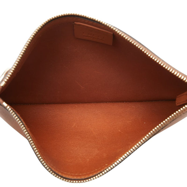 グッチ ホースビット タッセル トートバッグ ハンドバッグ 297006 ブラウン レザー レディース GUCCI 【中古】