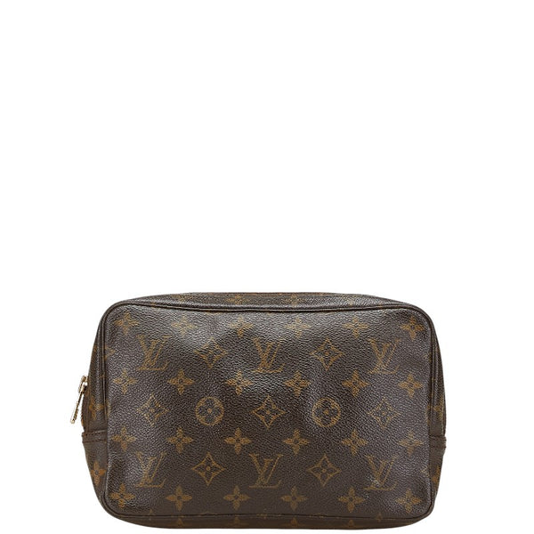 ルイ ヴィトン モノグラム トゥルース トワレット23 セカンドバッグ クラッチバッグ M47524 ブラウン PVC レディース LOUIS VUITTON 【中古】