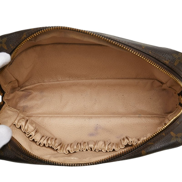 ルイ ヴィトン モノグラム トゥルース トワレット23 セカンドバッグ クラッチバッグ M47524 ブラウン PVC レディース LOUIS VUITTON 【中古】