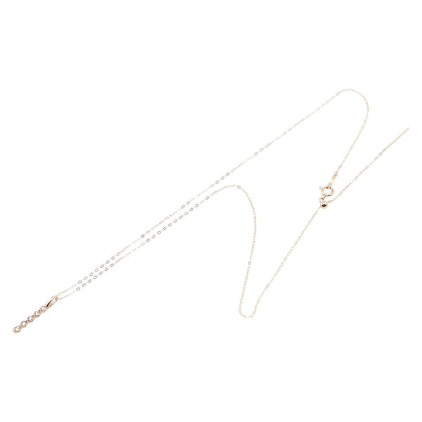 K18PG ピンクゴールド ダイヤ0.30ct ペンダントネックレス レディース 【中古】