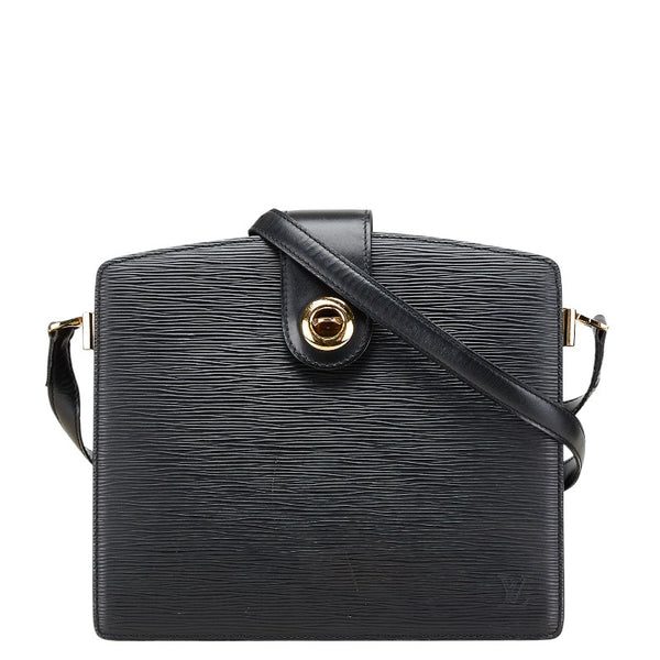 ルイ ヴィトン エピ カプチン ショルダーバッグ M52342 ブラック レザー レディース LOUIS VUITTON 【中古】