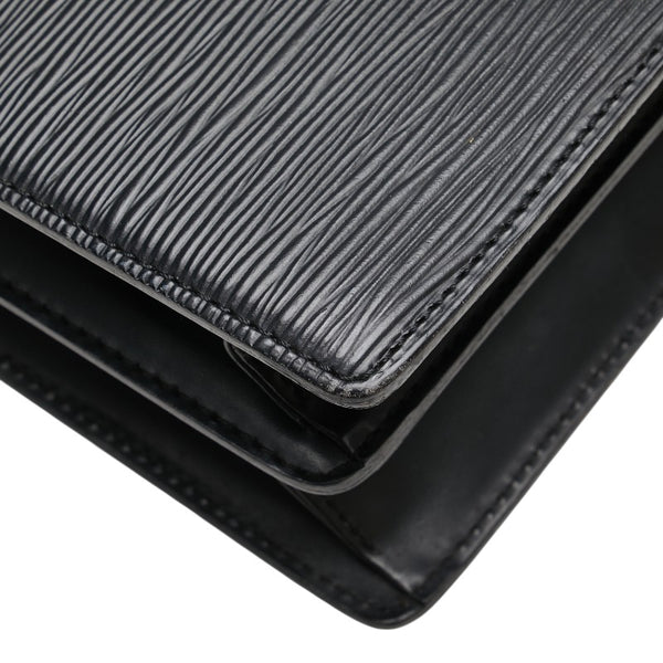ルイ ヴィトン エピ カプチン ショルダーバッグ M52342 ブラック レザー レディース LOUIS VUITTON 【中古】