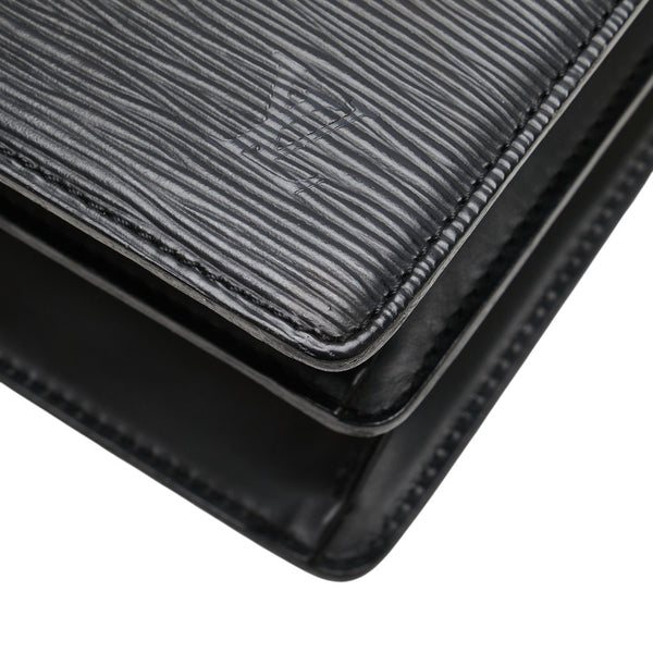 ルイ ヴィトン エピ カプチン ショルダーバッグ M52342 ブラック レザー レディース LOUIS VUITTON 【中古】