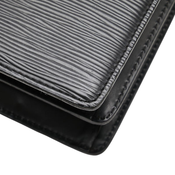 ルイ ヴィトン エピ カプチン ショルダーバッグ M52342 ブラック レザー レディース LOUIS VUITTON 【中古】