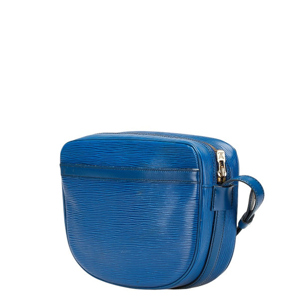 ルイ ヴィトン エピ ジョヌフィーユ ショルダーバッグ M52155 トレドブルー レザー レディース LOUIS VUITTON 【中古】