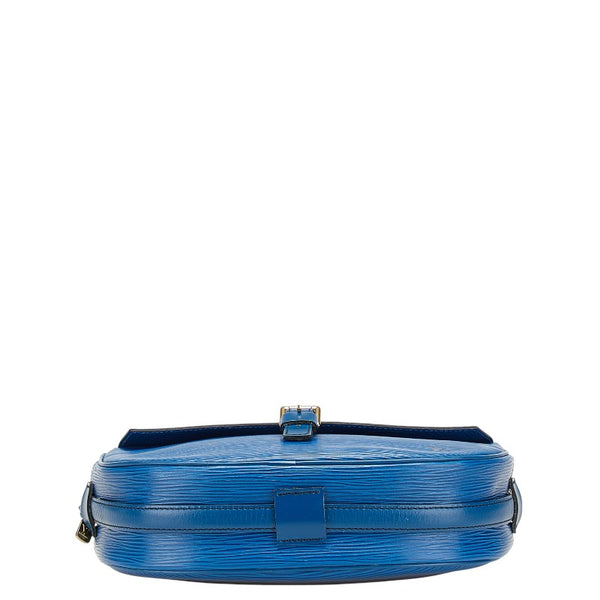 ルイ ヴィトン エピ ジョヌフィーユ ショルダーバッグ M52155 トレドブルー レザー レディース LOUIS VUITTON 【中古】
