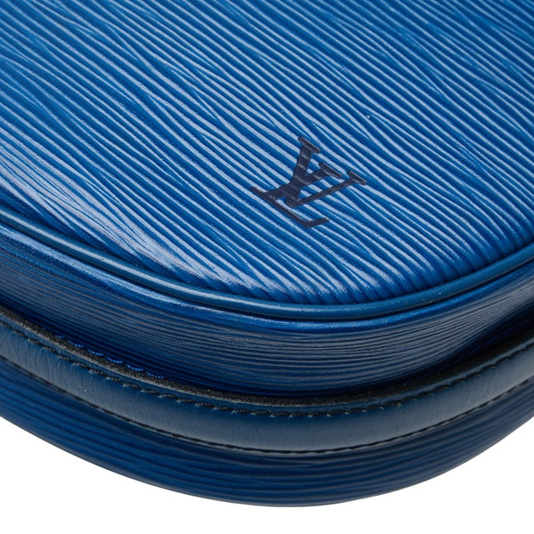 ルイ ヴィトン エピ ジョヌフィーユ ショルダーバッグ M52155 トレドブルー レザー レディース LOUIS VUITTON 【中古】