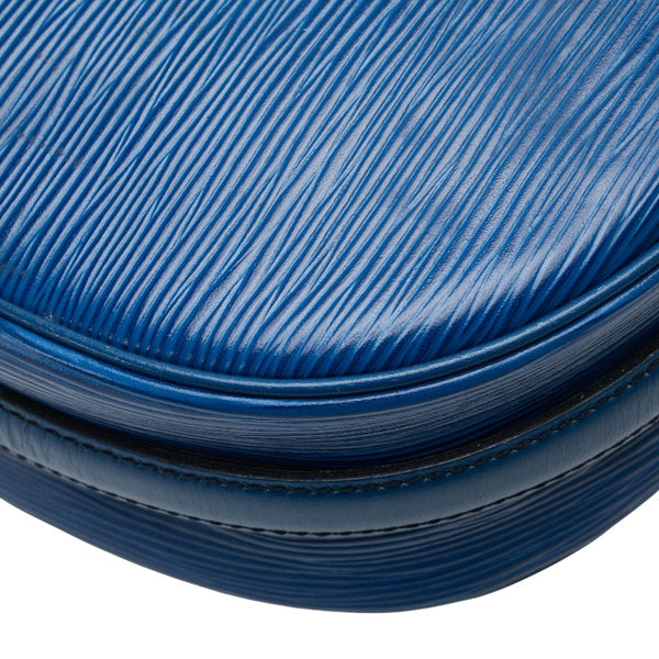 ルイ ヴィトン エピ ジョヌフィーユ ショルダーバッグ M52155 トレドブルー レザー レディース LOUIS VUITTON 【中古】