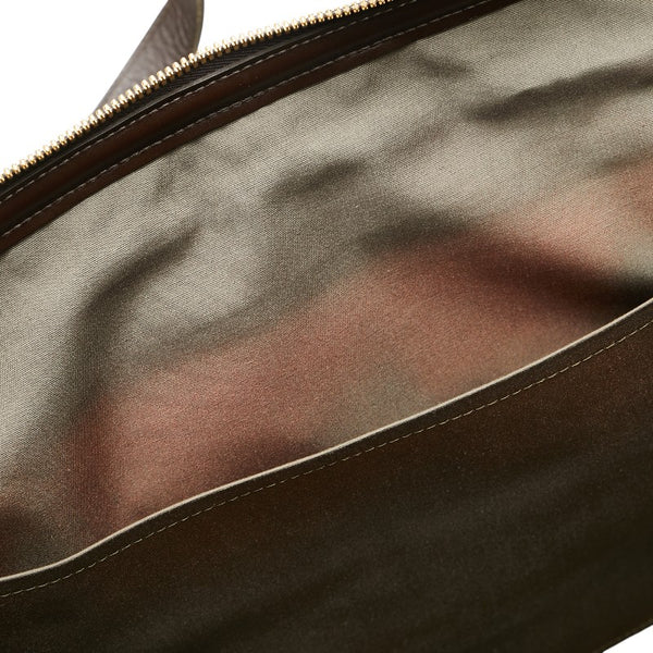 ルイ ヴィトン モノグラムミニ ルイーズ ボストンバッグ M42322 カーキ ブラック キャンバス レザー レディース LOUIS VUITTON 【中古】