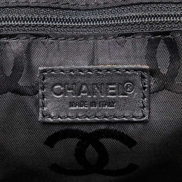 シャネル ワイルドステッチ ハンドバッグ A18121 ブラック カーフレザー レディース CHANEL 【中古】