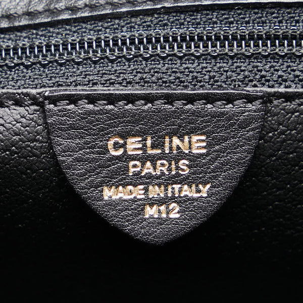 セリーヌ ハンドバッグ ショルダーバッグ 2WAY ブラック レザー レディース CELINE 【中古】