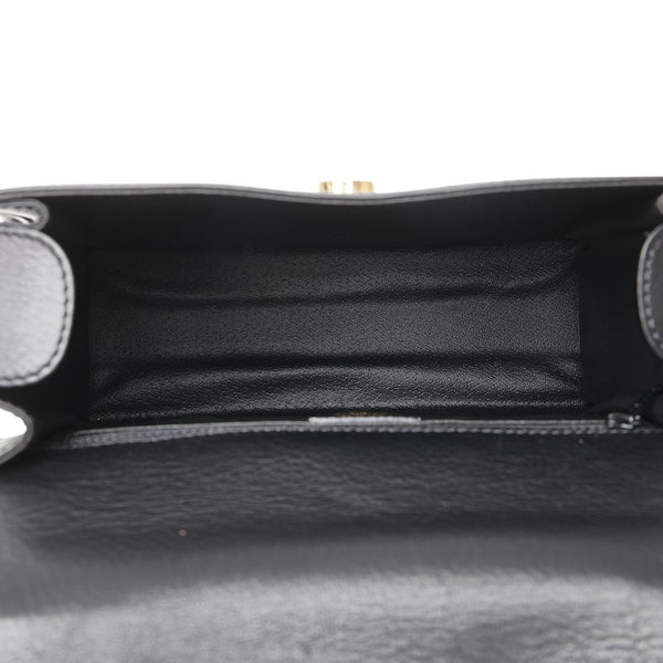 セリーヌ ハンドバッグ ショルダーバッグ 2WAY ブラック レザー レディース CELINE 【中古】