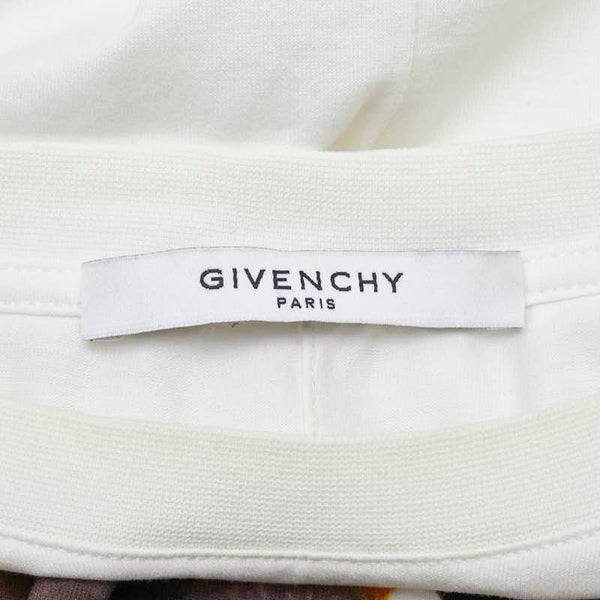 ジバンシー 16AW モンキーブラザーズ 半袖Ｔシャツ サイズ:L ホワイト コットン メンズ Givenchy 【中古】