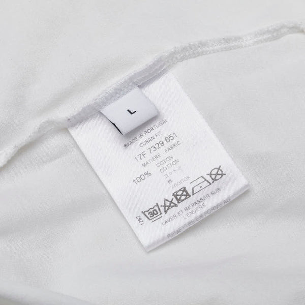 ジバンシー 16AW モンキーブラザーズ 半袖Ｔシャツ サイズ:L ホワイト コットン メンズ Givenchy 【中古】