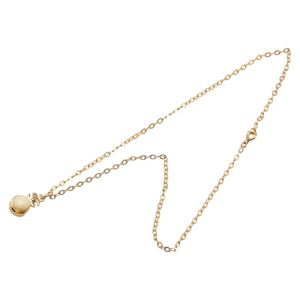 シャネル ココマーク ネックレス ゴールド メッキ レディース CHANEL 【中古】