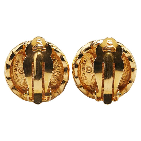 シャネル イヤリング ゴールド メッキ フェイクパール レディース CHANEL 【中古】