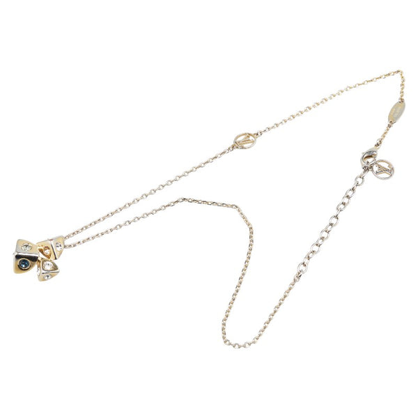 ルイ ヴィトン サプルネックレス LV トランキーズ アキュミュレーション ネックレス M68169 ゴールド マルチカラー メッキ レディース LOUIS VUITTON 【中古】