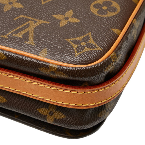 ルイ ヴィトン モノグラム サンジェルマン28 ショルダーバッグ M51207 ブラウン PVC レザー レディース LOUIS VUITTON 【中古】