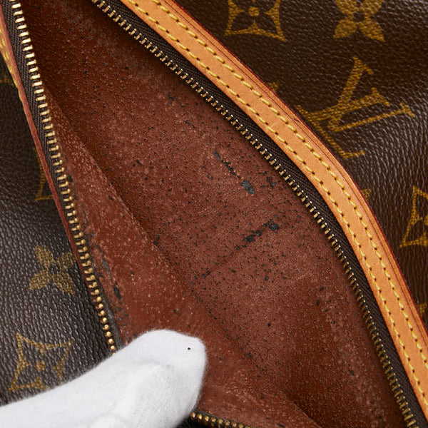 ルイ ヴィトン モノグラム サンジェルマン28 ショルダーバッグ M51207 ブラウン PVC レザー レディース LOUIS VUITTON 【中古】