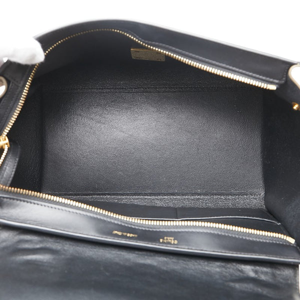 セリーヌ トラペーズ パイソン ハンドバッグ ワンショルダーバッグ 2WAY ブラック レッド ベージュ レザー レディース CELINE 【中古】