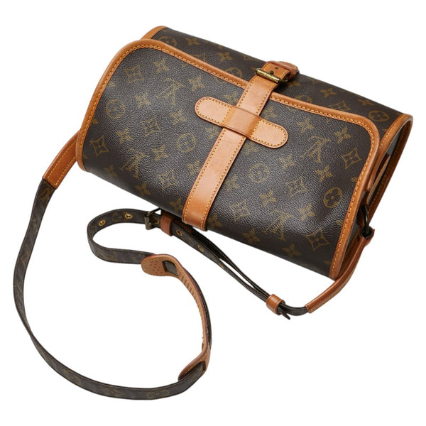 ルイ ヴィトン モノグラム マルヌ 斜め掛け ショルダーバッグ M51369 ブラウン PVC レザー レディース LOUIS VUITTON 【中古】