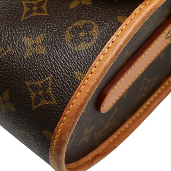 ルイ ヴィトン モノグラム マルヌ 斜め掛け ショルダーバッグ M51369 ブラウン PVC レザー レディース LOUIS VUITTON 【中古】